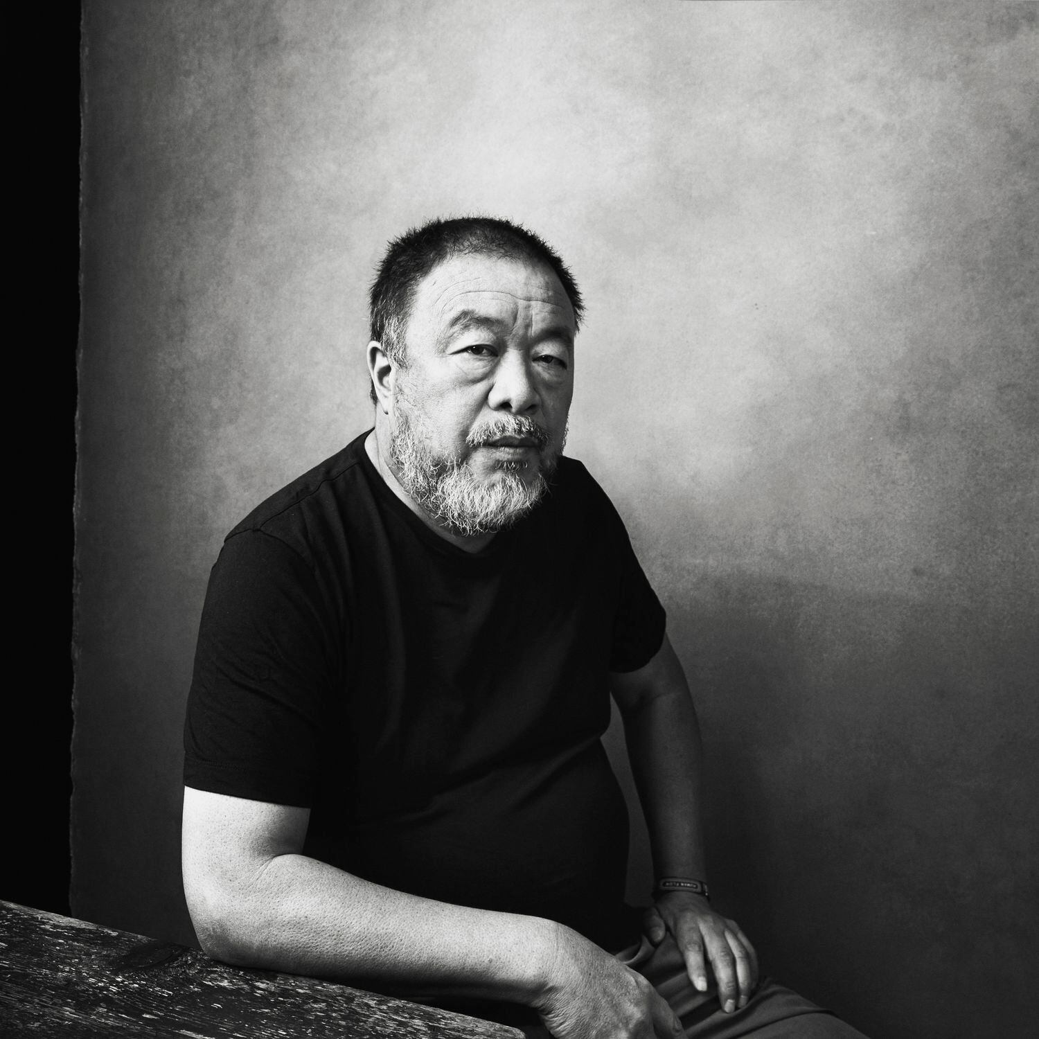 Ai Wei Wei, artista chinês perseguido pelo Governo da China.