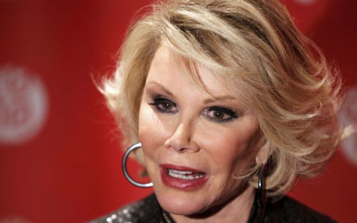 Morre Joan Rivers o terror do tapete vermelho Cultura EL PA S