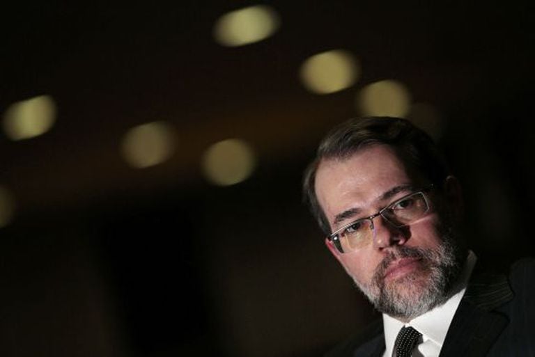 Ministro Dias Toffoli, ontem em Brasília.