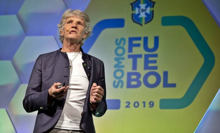 Pia Sundhage foi anunciada como técnica da seleção nesta quinta-feira.