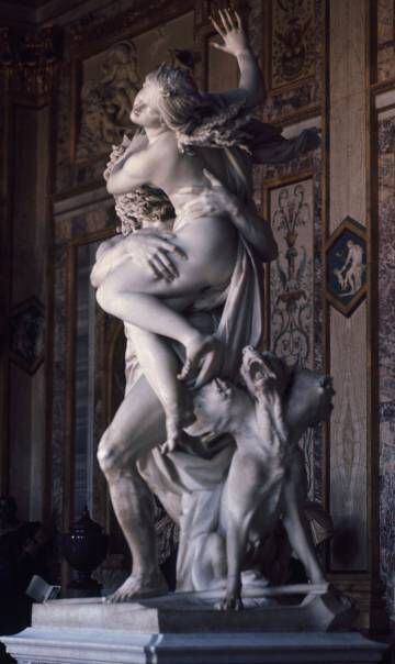 ‘O Rapto de Proserpina’, de Bernini.