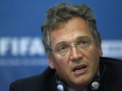 Jérôme Valcke, secretário-geral da Fifa, em imagem de arquivo.