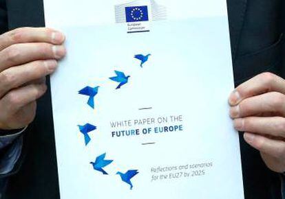 O 'Livro Branco sobre o futuro da Europa'.