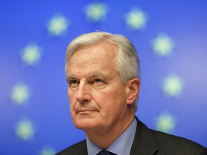 O comissário de mercado interior, Michel Barnier.