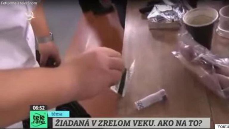 L’ubomír Herko faz um desjejum estranho.