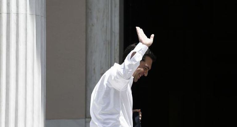 Alexis Tsipras, nesta quinta-feira em Atenas.
