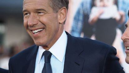 O apresentador Brian Williams, da NBC.