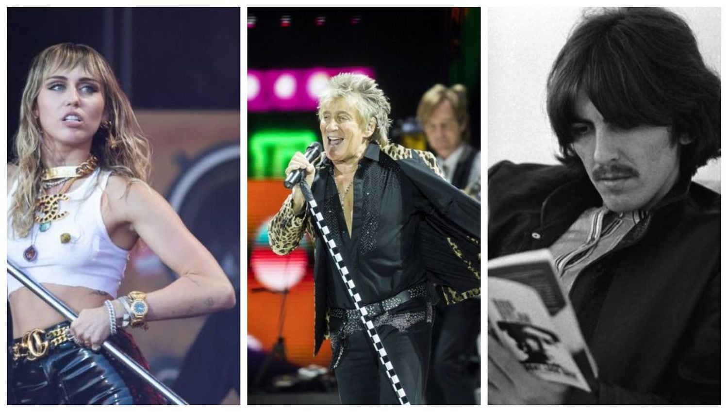 Miley Cyrus, Rod Stewart e George Harrison foram acusados de plágio.