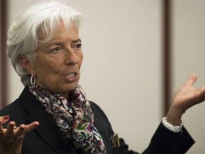 A diretora do Fundo Monetário Internacional (FMI), Christine Lagarde.