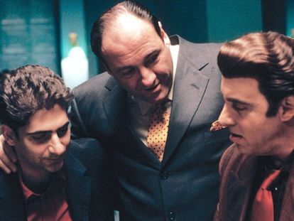 Em ‘Família Soprano’, os personagens se aproximavam muito quando queriam se ameaçar.