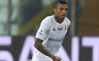 Dalbert Henrique, lateral esquerdo brasileiro da Fiorentina, foi vítima de xingamentos racistas no jogo do último fim de semana do campeonato italiano