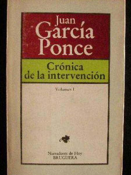 Um dos livros de Juan García Ponce.