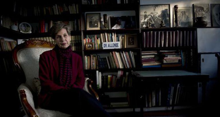 Isabel Allende, durante uma entrevista em agosto de 2013.