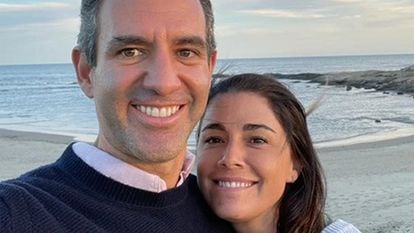 David Vélez, cofundador do Nubank, e sua esposa, Mariel Reyes, na selfie que incluíram na carta em que explicam os motivos da doação de suas fortunas.