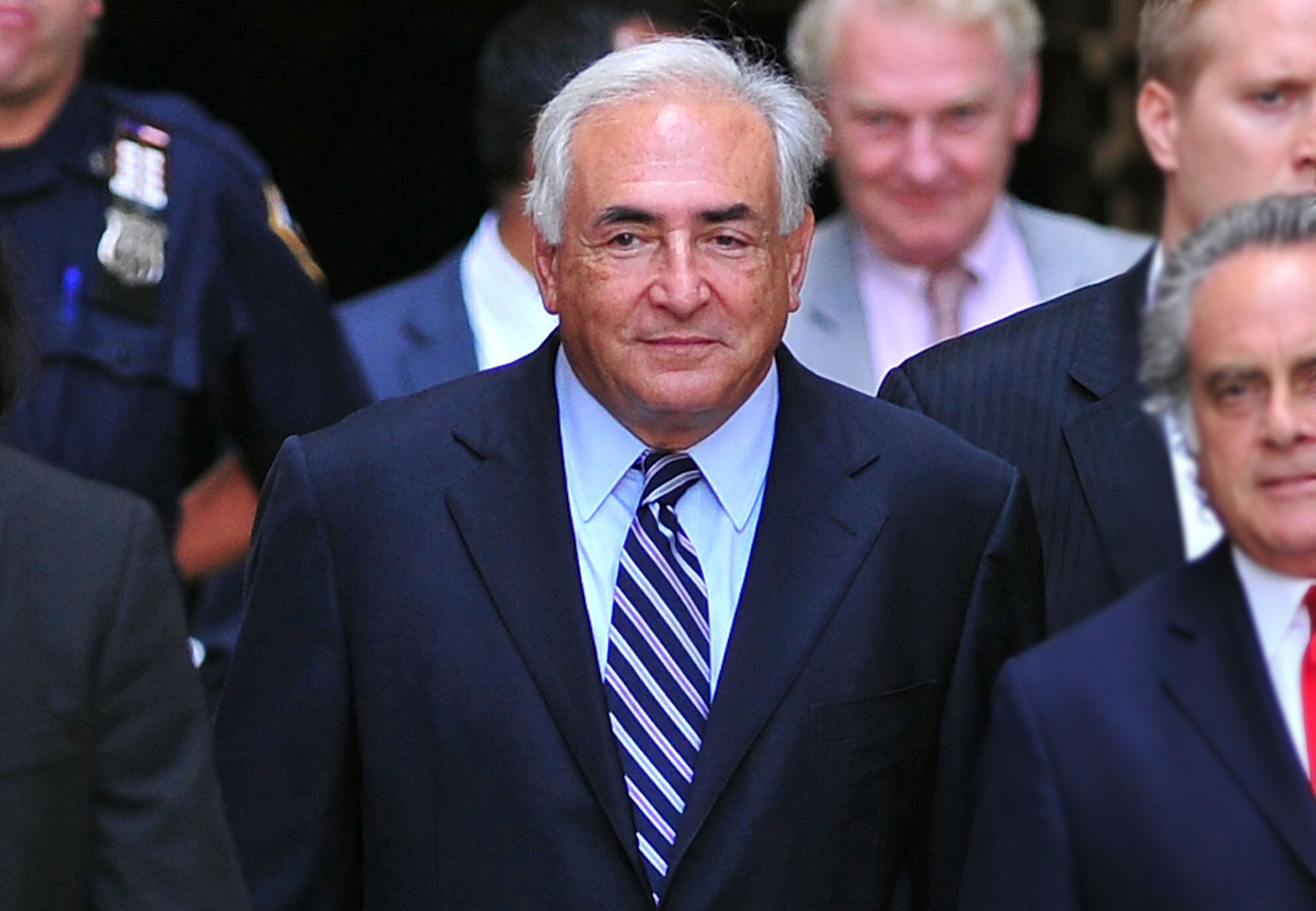 Dominique Strauss-Kahn, na corte criminal de Manhattan em 2011.