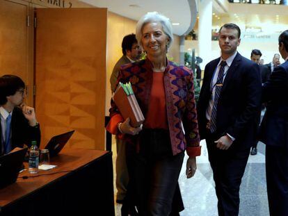 Christine Lagarde, diretora geral do FMI.