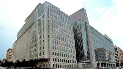 O edifício principal do Banco Mundial em Washington, em uma foto de arquivo.