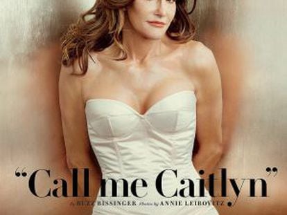 Caitlyn Jenner, na capa da 'Vanity Fair'.