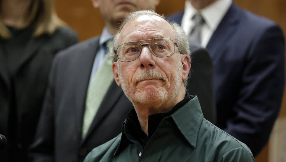 Stan Patz, pai do menino Etan Patz, durante o julgamento do assassino confesso de seu filho.