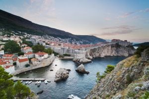 Dubrovnik, na Croácia, cenário verdadeiro de Desembarque do Rei em ‘Game of Thrones’.