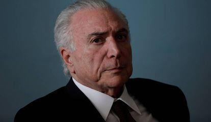 Michel Temer em Brasília.