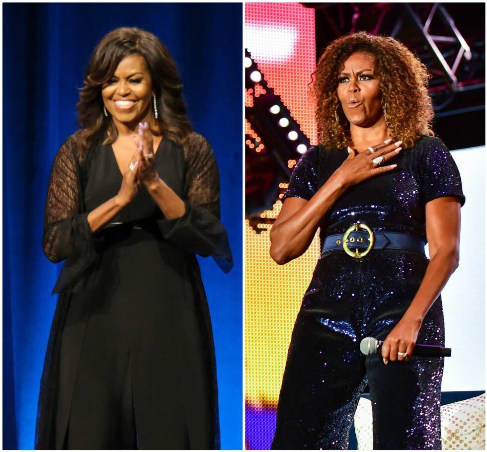 Michelle Obama e seus diferentes estilos.