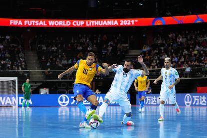 Brasil foi eliminado pela Argentina na semifinal da Copa do Mundo de futsal 2021.