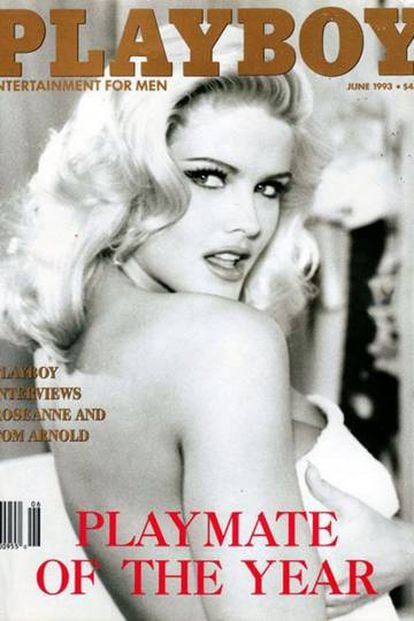 Anna Nicole Smith no auge do sucesso, quando foi eleita a ‘playmate do ano’ pela revista ‘Playboy’. Era 1993.