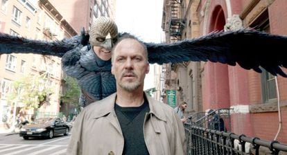 Michael Keaton, em 'Birdman'.