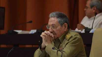 Raúl Castro na Assembleia Nacional.