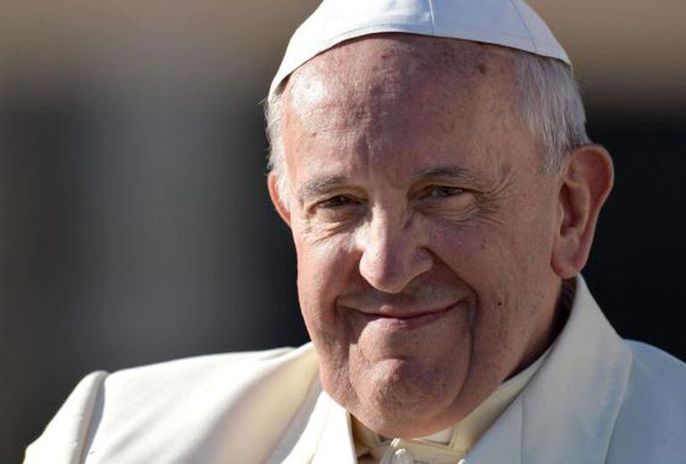 O papa Francisco na praça de São Pedro, no Vaticano.
