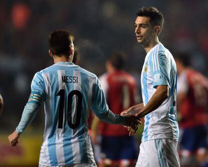 Messi e Pastore, protagonistas.