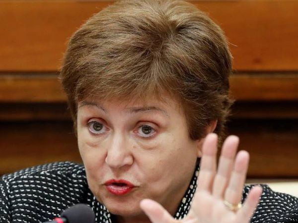 Imagen de archivo de la directora gerente del FMI, Kristalina Georgieva.