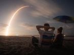 Lanzamiento del cohete 'Falcon 9' de la compañía Space X desde Cabo cañaveral, el pasado 23 de mayo.