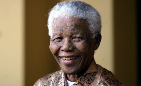 Nelson Mandela, em junho de 2005.