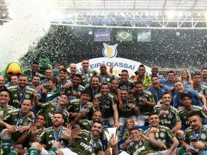 Palmeiras ficou com a taça em 2018.