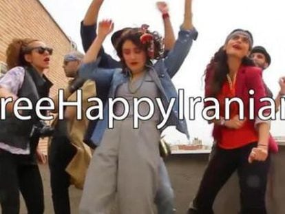 Seis meses de prisão e 91 chibatadas para os iranianos do videoclipe ‘Happy’
