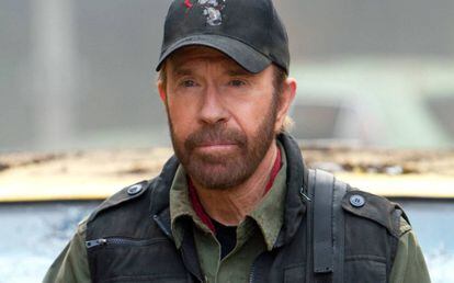 Chuck Norris, em uma imagem de 2012.