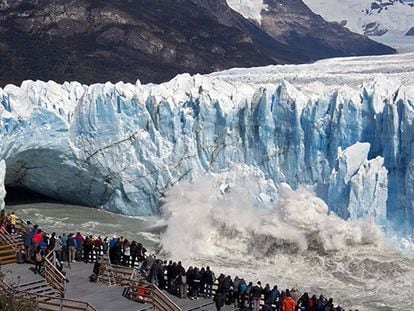 Rompimento da geleira Perito Moreno.