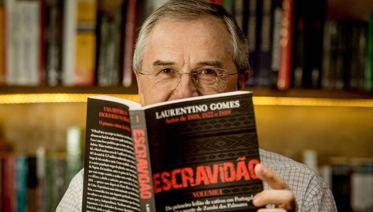 O escritor Laurentino Gomes, autor do livro 'Escravidão'