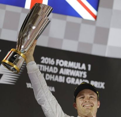 O piloto e campeão mundial de Fórmula 1, Nico Rosberg.