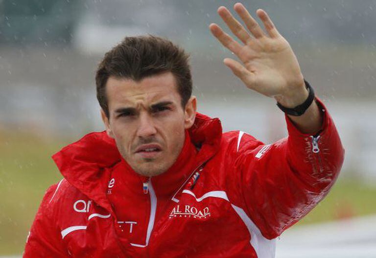 Jules BIanchi, na apresentação do Grande Prêmio de Japão.