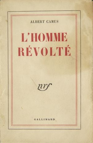 Livro de Camus da coleção de Villepin.