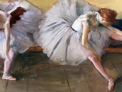 Bailarinas, de Edgar Degas.