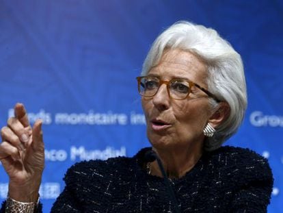 A diretora do FMI, Christine Lagarde
