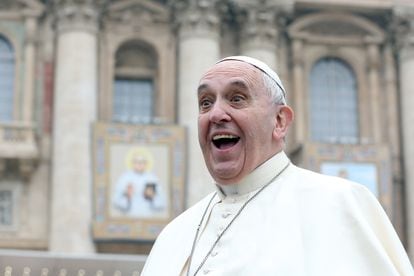 O papa Francisco no Vaticano.
