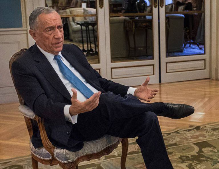 Marcelo Rebelo de Sousa em Madri.