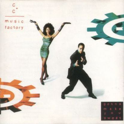 A capa do disco de C+C Music Factory: a mocinha que aparece não é a verdadeira cantora do grupo.