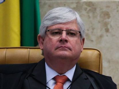 Rodrigo Janot em sessão plenária do STF em junho de 2017