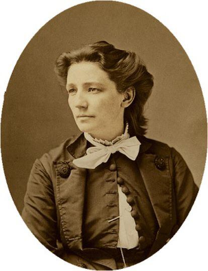 Vitória Woodhull, a primeira mulher a disputar as eleições presidenciais dos Estados Unidos.